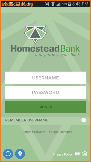 Homestead Bank screenshot