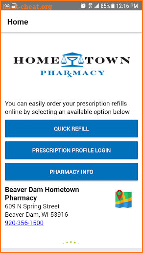 Hometown Pharmacy Refill screenshot