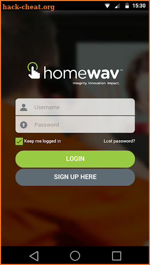 HomeWAV screenshot