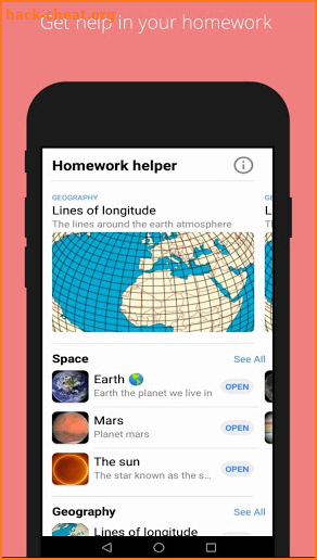 Homework helper ™ - help on your homework screenshot