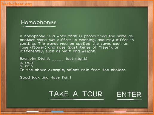 Homophones For Kids screenshot