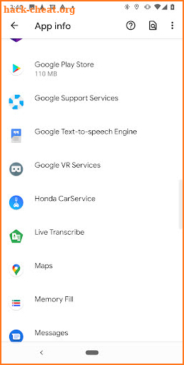 Honda CarService screenshot