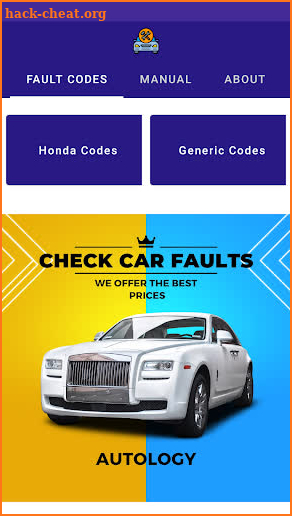 Honda OBD Codes screenshot