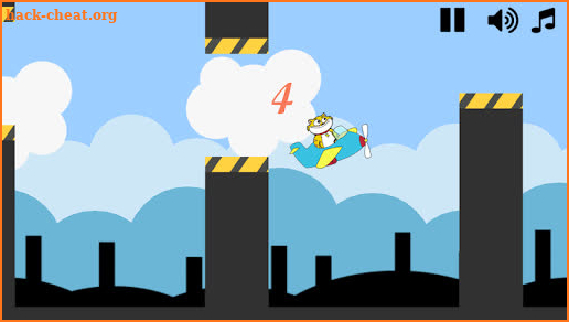 Honey Bunny Flappy Game screenshot