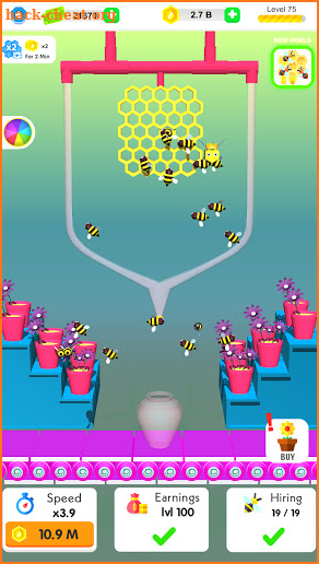 Honey Money: Idle Beehive Factory screenshot