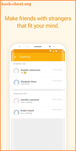 Honey Talk - Random Chat screenshot