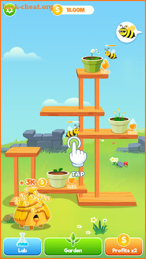 Honeybee Garden - Honey & Bee Tycoon screenshot