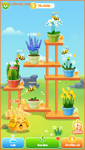 Honeybee Garden - Honey & Bee Tycoon screenshot
