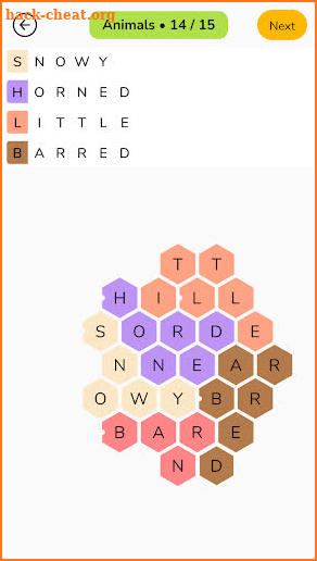 Honeycomb: Word Puzzle screenshot