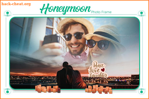 Honeymoon Photo Frames screenshot