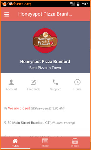 Honeyspot Pizza 3 Branford CT screenshot