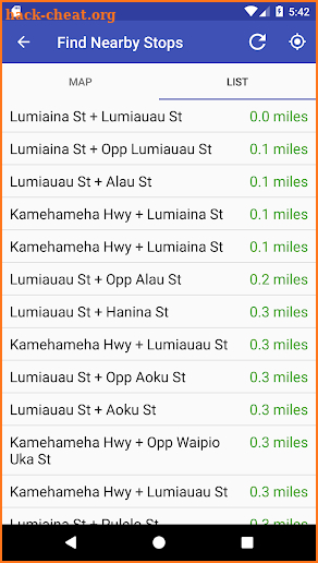 Honolulu Transit Tracker screenshot