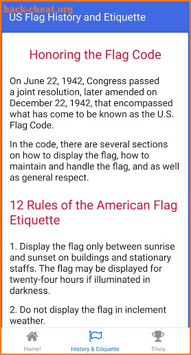 Honor The Flag screenshot