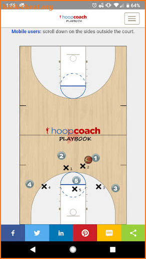 Hoop Coach Playbook for Basketball Coaches screenshot