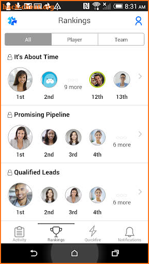 Hoopla - Team Engagement and Motivation screenshot