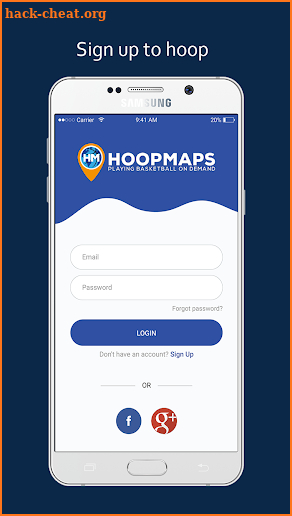 Hoopmaps screenshot