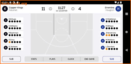 HoopMetrics Basketball - Stat Keeper & Tracking screenshot