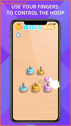 Hoops Color Sort - Color Stack Puzzle Free Games screenshot