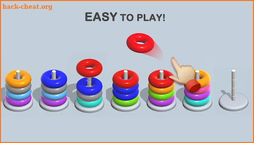 Hoops Sort Puzzle-Stack game screenshot