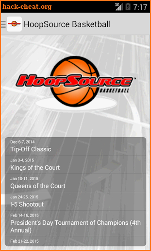 HoopSource Basketball screenshot