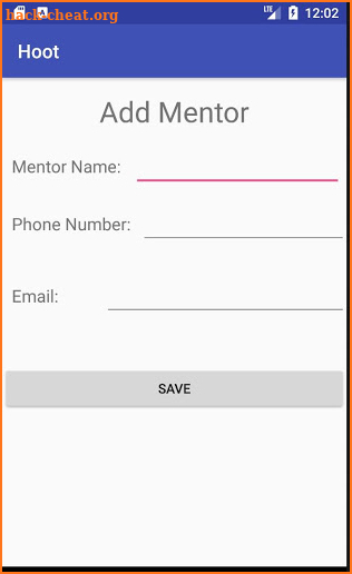 Hoot (WGU C196 Example App) screenshot