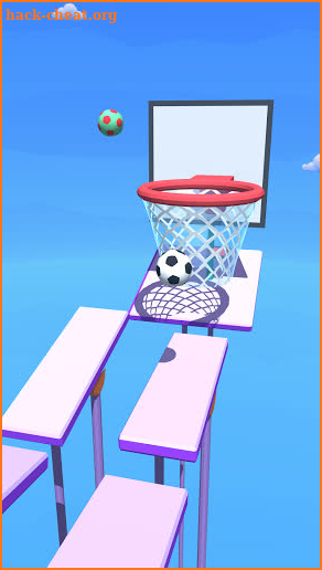 Hop and Dunk 3D screenshot