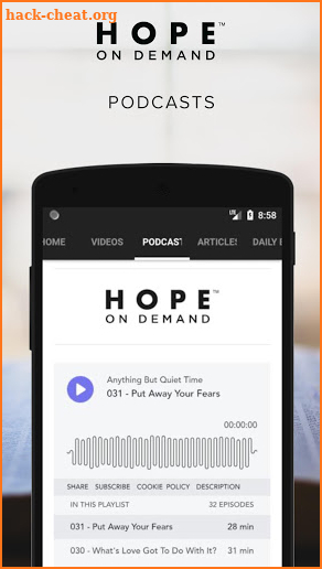 Hope On Demand screenshot