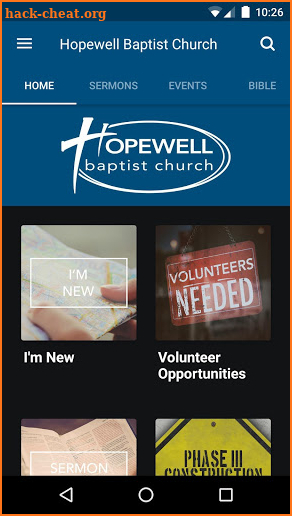 Hopewell Baptist screenshot