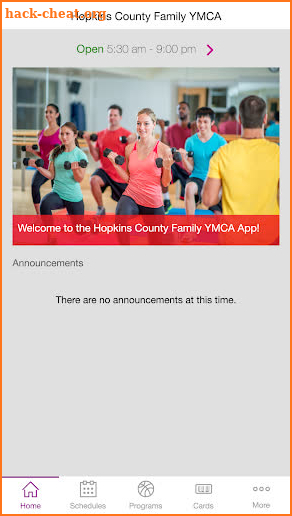 Hopkins County Family YMCA screenshot