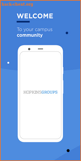 Hopkins Groups screenshot