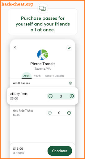 Hopthru - Transit Passes on Your Phone screenshot