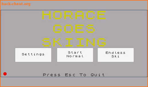 Horace Goes Skiing - Remastere screenshot