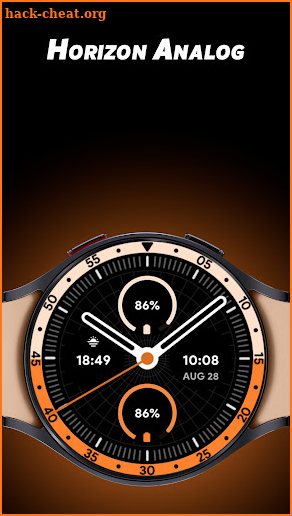 Horizon Analog - Watch face screenshot