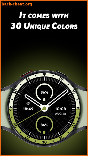 Horizon Analog - Watch face screenshot