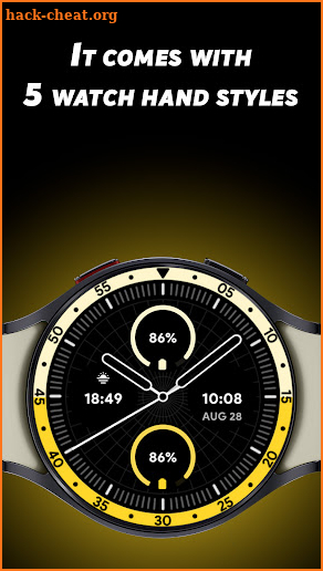 Horizon Analog - Watch face screenshot