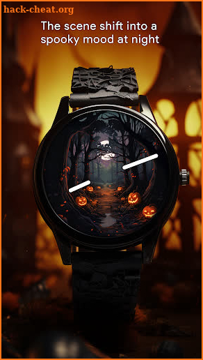 Horizon Halloween Watch Face screenshot
