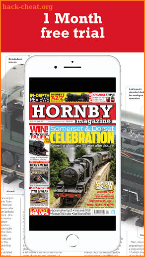 Hornby Magazine screenshot