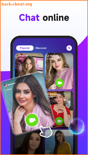 Horny Video Chat App With Girl screenshot