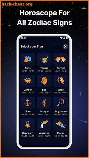 Horoscope & Zodiac Launcher screenshot