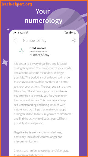 Horoscope. Numerology. Compatibility. Biorhythms screenshot