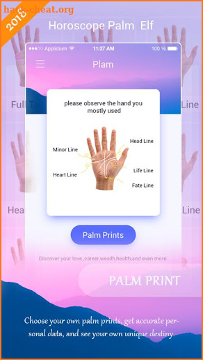 Horoscope Palm Elf screenshot
