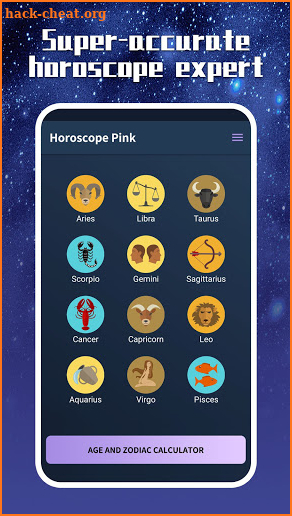 Horoscope Pink screenshot