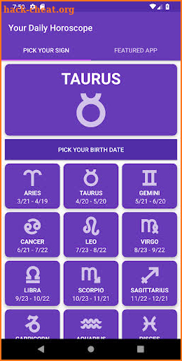 🔮 Horoscoply, Your Daily Horoscope & Zodiac screenshot