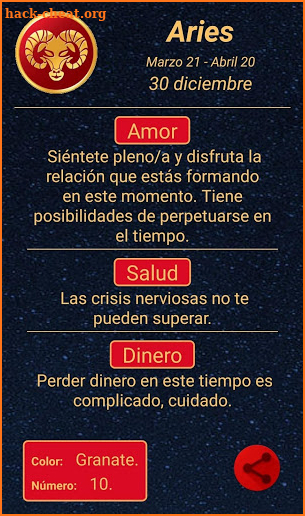 Horóscopo en Español 2019 screenshot