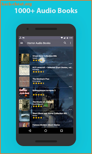 Horror Audio Books and Horror Stories screenshot
