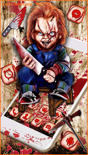 Horror Chucky Themes HD Wallpapers 3D icons screenshot