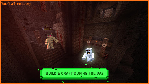 Horror Craft Scary Exploration Five Nights of Game screenshot