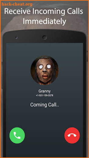 Horror Creepiest Granny's Fake Chat And Video Call screenshot