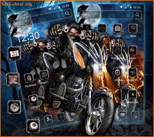 Horror Devil Rider screenshot