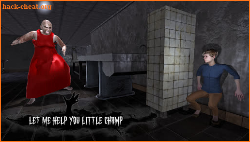 Horror Granny Game Haunted House Scary Head Game screenshot